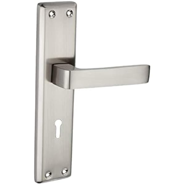 Ozone OPX.002 RS CP/SN Zinc Door Handle Set- 