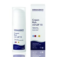 Dermasence Cream Rich mit LSF 15 50 ml
