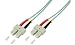 Produktbild LogiLight Glasfaser Patchkabel (OM3 50/125µ Duplex SC-SC 0,5m)