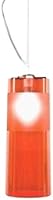 Kartell 9010W3 Easy Lampada , Colore Rosso trasparente