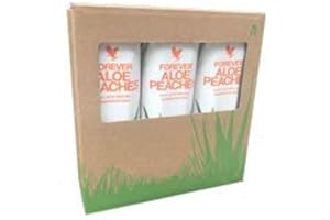 FOREVER LIVING PRODUCTS Forever Aloe Peaches Tripack 3 x 1000 ml Pure Aloe Vera