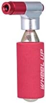 Agywell CO2 Inflator Quick &amp; Easy For Presta Bicycle Tire Pump For Road and Mountain Bikes Insulated Sleeve No CO2 Cartridges Included