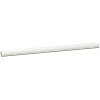 KGM Viertelstab – Weiß lackierte Bastelleiste aus massivem Kiefern Echtholz – Maße: 2400 x 12 x 12 mm – 1 Stück