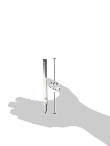 Lamy 1228034 Druckbleistift DS logo brushed 106, 0.7 mm, silber - 2