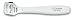 3 Claveles 12380 - ABS callus remover, 14 cm