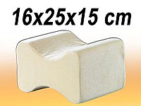 newgen medicals Wellness-Beinkissen aus thermoaktivem Memory-Foam - 4