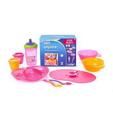 Tommee Tippee Explora Feeding Kit - Girl