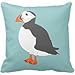 Puffin R41716bd4ca974a0fa4aa70ae8df824ce I52ni 8byvr Pillow Case 18" * 18"