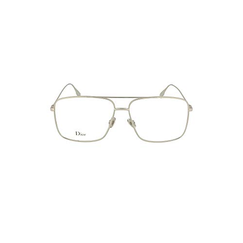 Preisvergleich Produktbild Christian Dior Damen Sonnenbrille DIORSTELLAIREO3 010 57, Silber (Palladium)