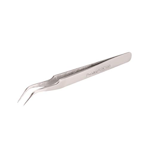 Preisvergleich Produktbild Proskit 1PK-104T 120mm Isolierte nichtmagnetische Gebogene Eckzahnpinzette fghfhfgjdfj