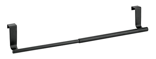 mDesign-Porte-serviettes-extensible--Porte-torchon--suspendre--Barre-porte-serviette-pour-la-cuisine-la-salle-de-bain-ou-le-garage--Largeur-jusqu-43-cm--Couleur-Noir-mat