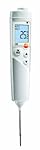 Testo 0563 1063 106 Lebensmittel-Kern-Thermometer, inklusive TopSafe (wasserdichte Schutzhülle, IP67), Befestigungs-Clip, Fühler-Schutzkappe und Batterien