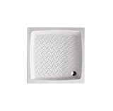Profundidad 70 cm PLATO DE DUCHA CERAMICO CUADRADO MODELO TOPAZIO 70x70