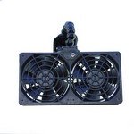 Preisvergleich Produktbild Aquarium Terrarium Niedervolt-Doppellüftersystem