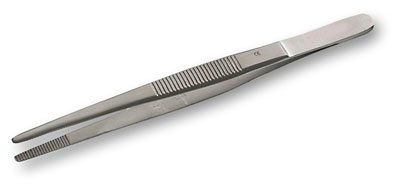 Preisvergleich Produktbild Pinzette 13 cm stumpf rostfrei anatomisch