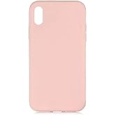 Spia Apple iPhone XS Max 6.5 Kılıf A&ccedil;ık Pembe Lansman Kapak Orijinal Esnek Dayanıklı Darbe Karşıtı Koruyucu Yeni Nesil Tasarı