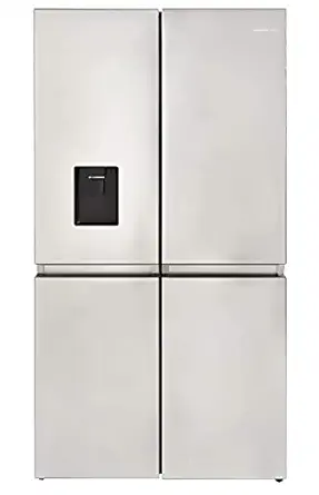 AmazonBasics 670 L French Door Frost Free Refrigerator (Silver, Triple cooling zone, Convertible)