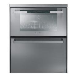 Candy DUO 609 X - Four - intégrable - niche - largeur : 60 cm - profondeur : 58 cm - hauteur : 83.5 cm - classe A - inox avec lave-vaisselle