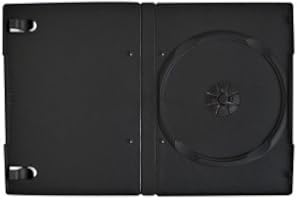 PRODYE Economy Boitiers DVD, 14 mm, Noir, 50 pièces