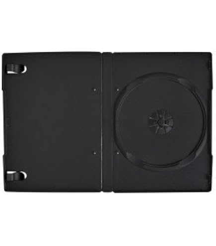 Boîtiers DVD Amaray Slim 7mm Noir - Lot De 50 Pour Collectionneurs Ou Professionnels