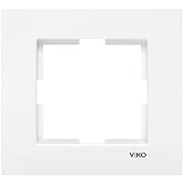 Viko Karre 90960200 Tekli Beyaz Priz &Ccedil;er&ccedil;evesi