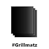Grillmatz Grillmatte Backmatte Im 3er Set Premium Grillmatten Fr Gasgrill Holzkohle Grill Elektrogrill Und Backofen Teflon Antihaft Beschichtung