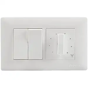 Crabtree Havells Anti Viral Switch Combo of 4 M Plate, 10 AX Switch & 2M Fan Regulator, (White)