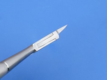 Kräftige Nagelzange Eckenzange 13 cm, super spitz - 3