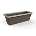 Produktbild EDA Plastiques 13881 BR.T/BR.MO SX10 Style Blumenkasten + Kunststofftablett, 50,8 x 20,3 x 15,8 cm