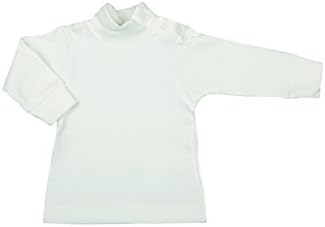 BabyVip - Bodysuit Turtleneck Sweater Boy Girl Baby Girl Long Sleeve 100% Warm Cotton - 18-24months