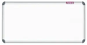 Jaykal Nova Non-Magnetic Single Side Whiteboard (60CM x 120CM) 2x4 Feet White Board, Writing Boards for Kids, Home, School, Classroom, Office, Teacher, Teaching, Student and College(Pack of 1)