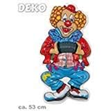Décoration Murale Clown Musical 53cm - Pour Fête, Anniversaire Ou Déco Originale