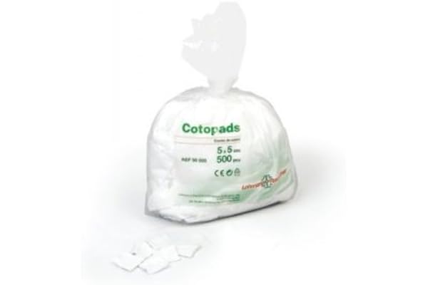 Cotopad 500 pièces Dimension 5 x 5 cm - 90000