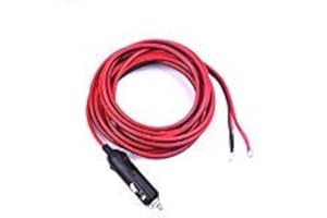 Cocar 12V/24V Auto Zigarettenanzünder Stecker auf Raw Kabel 15FT/15A Schwerlast Prämie Öse Terminal Verlängerungs DC Adapter Kabel mit Sicherung Zigarette Feuerzeug