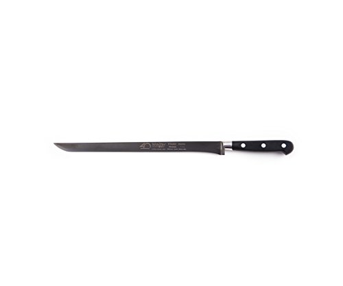 Walter 8528 Schinkenmesser, geschmiedet, Titan, 28 cm, Schwarz