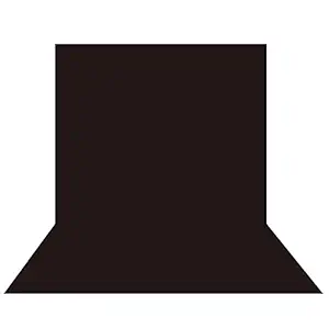 Fizool 8x12 Ft LEKERA Backdrop Photo Light Studio Photography Background Cloth/Curtain with Carry Bag for Professional Photo Shoot - Black Backdrop