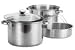 Stainless Steel 4 Pcs Pasta Cooker Set - 8 qt Stock Pot with Steamer Inserts RS.5522.00