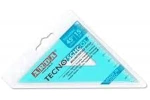 SQUADRA 45 GRADI 15 CM ARDA MILLIMETRATURA INCISA