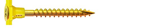 TIMCO00055COLLF Collated Flooring Screw - Square Drive - Countersunk - 4.2 x 55 - Yellow - Box of 1000