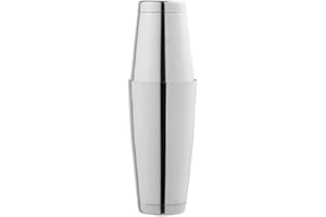 COCKTAIL7 Boston Shaker Cocktail Lesté Ensemble Petite et Grande Timbale Acier Inoxydable Tin on Tin Shaker Accessoires Barman Bartender Bar Restaurant Mixologie