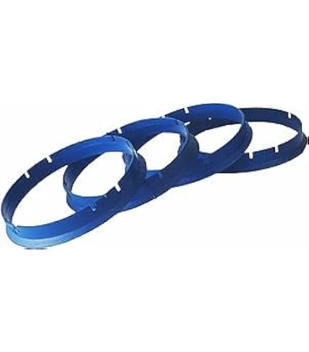 Set Of 4 Plastic Car Hub Centric Rings (Spigot Rings) 72.0mm