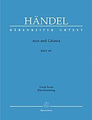 Acis and Galatea HWV 49a (Vocal Score)