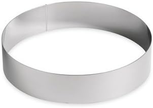 Cercle à Pâtisserie Inox 24 cm x 4,5 cm