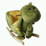 FoxHunter Animal Rocker Baby Kids Rocking Infant Toddler Child Children Toy Green Dinosaur New