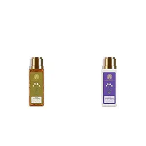 Forest Essentials Hair Cleanser, Japapatti and Brahmi, 50ml & Forest Essentials Hair Conditioner Amla, Honey and Mulethi, 50ml