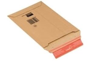 COLOMPAC 20 x BUSTA A SACCO IN CARTONE A5 185X270X50MM ADESIVO PERM.