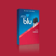 2 Recargas MyBlu sabor Cereza - 2x1,5ml - 0,0% NICOTINA