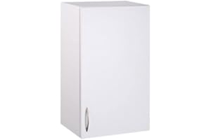 Dekohome Armario Alto Cocina Pared Blanco 40x70cm Ancho x Alto y 30cm Profundo