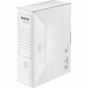 Preisvergleich Produktbild Leitz 10 x Archivbox Infinity A4 100mm weiß