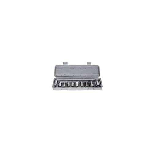 Aiwa TM Plastic Socket Wrench Set (Grey, 10-Pieces) - Image 3